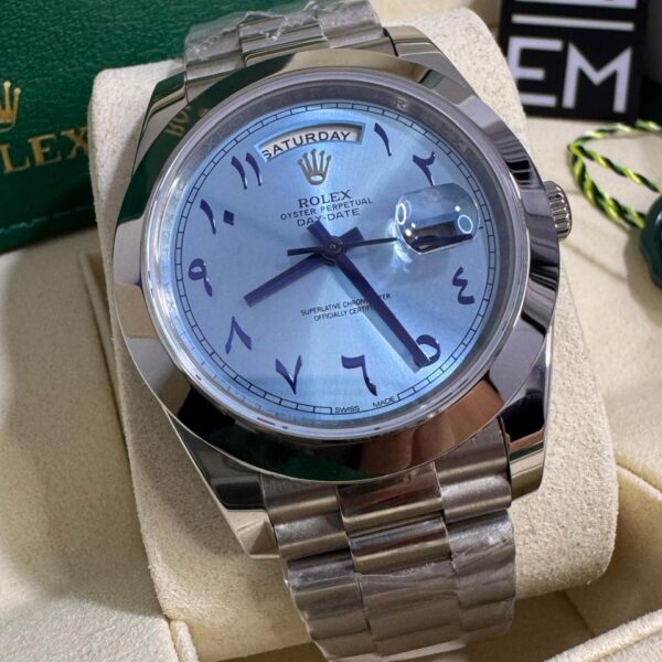 Rolex Day-Date / Platinum Arabic Dial