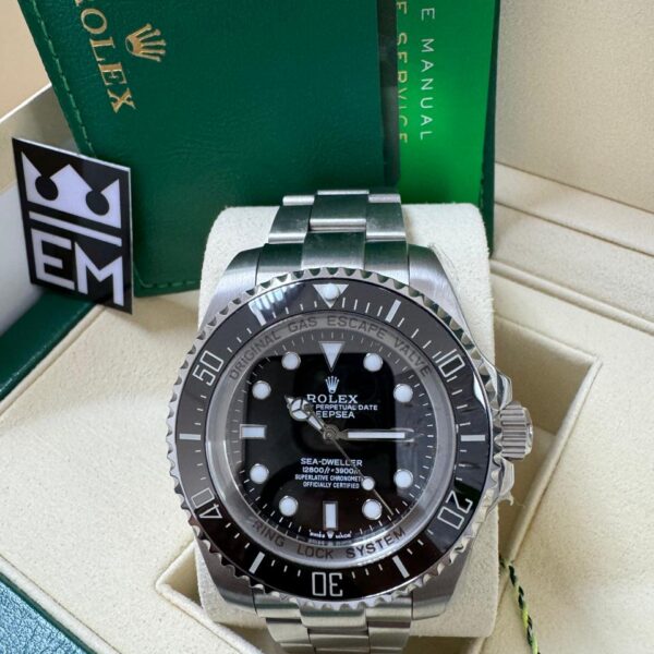 Rolex Deepsea Silver / Black