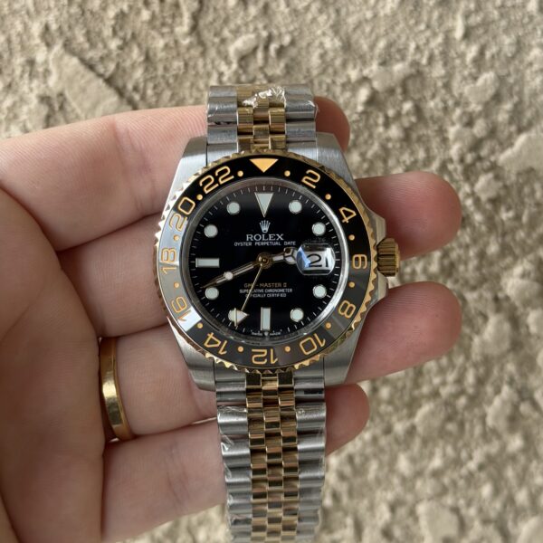 Rolex GMT-Master II Jubilee Silver / Gold