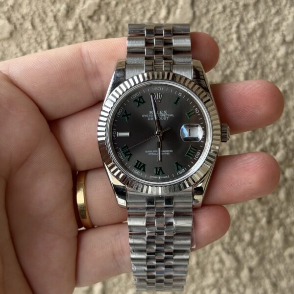 Rolex Datejust - Winbledom - Bezel Canelado - Jubilee