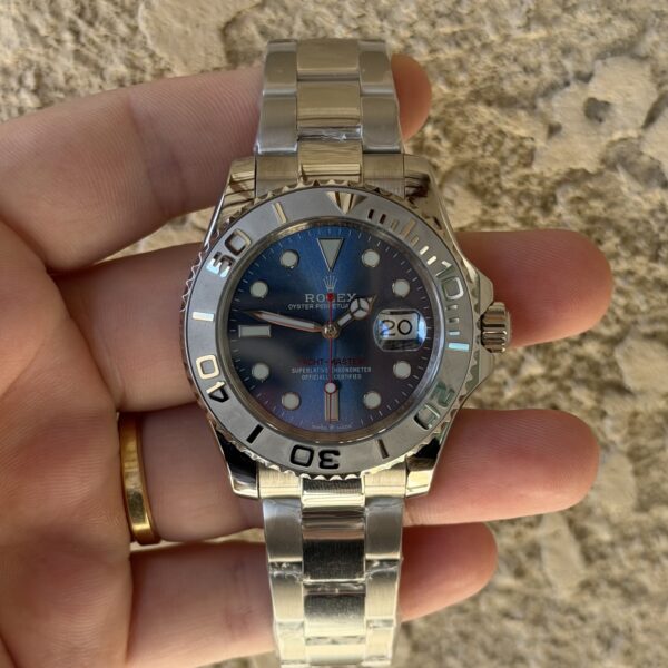 Rolex Yacht-Master Silver / Blue